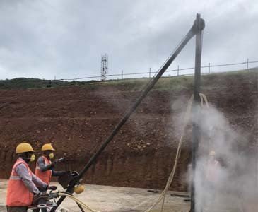 Drilling & Grouting, site photo 1