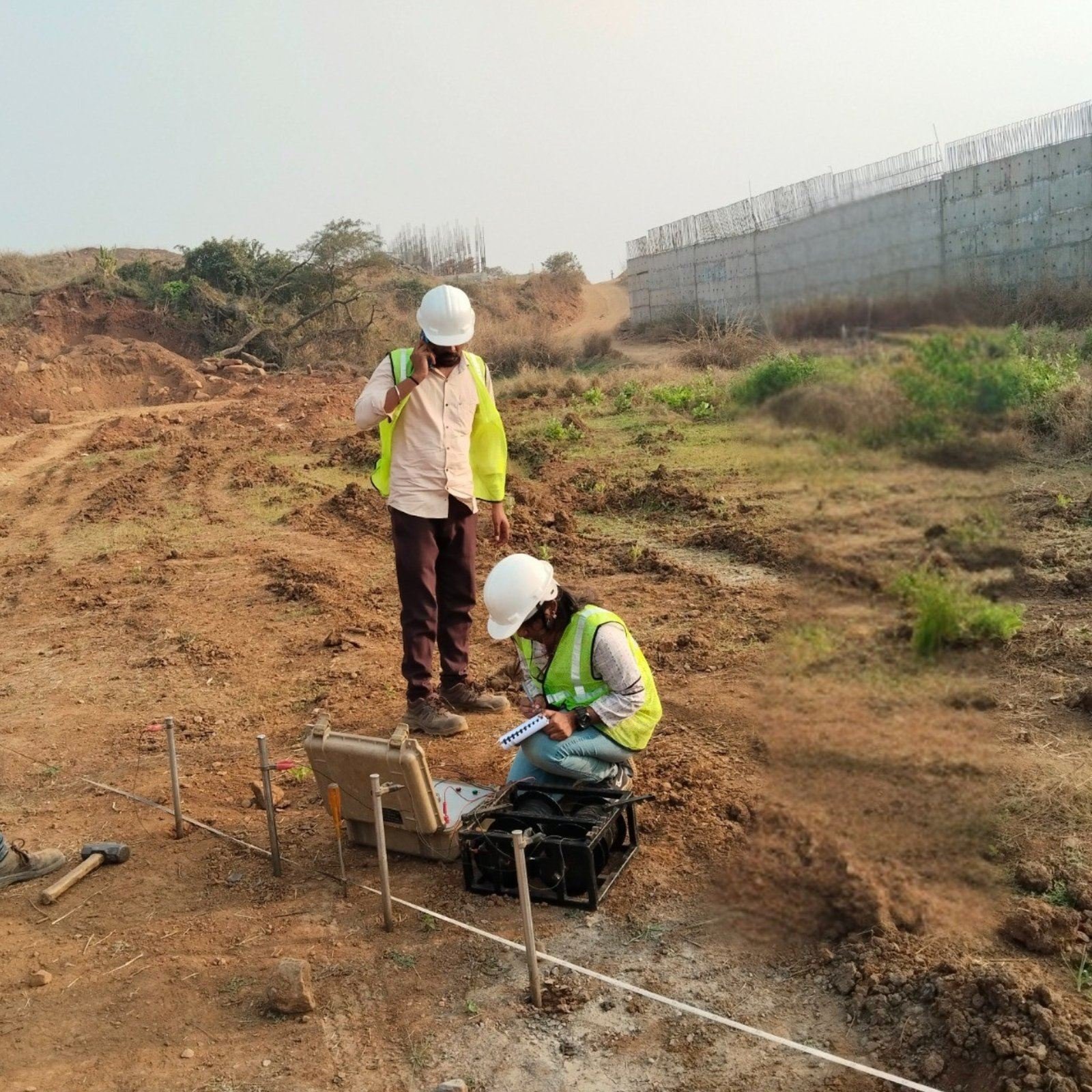 Geophysical Tests, site photo 2